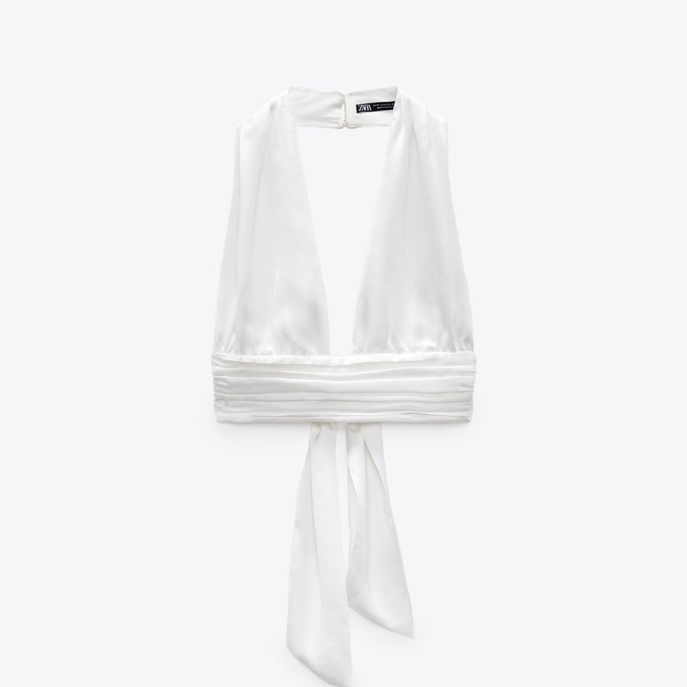 Zara Satin Top